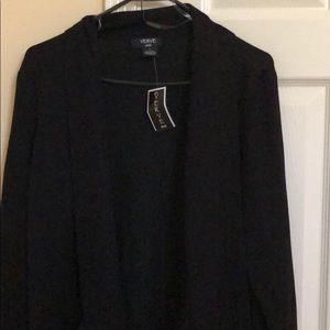 Black Cardigan Sweater